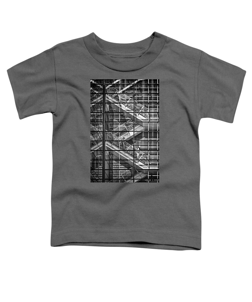 Stairs Toddler T-Shirt featuring the photograph Stepping Panes by Scott Wyatt