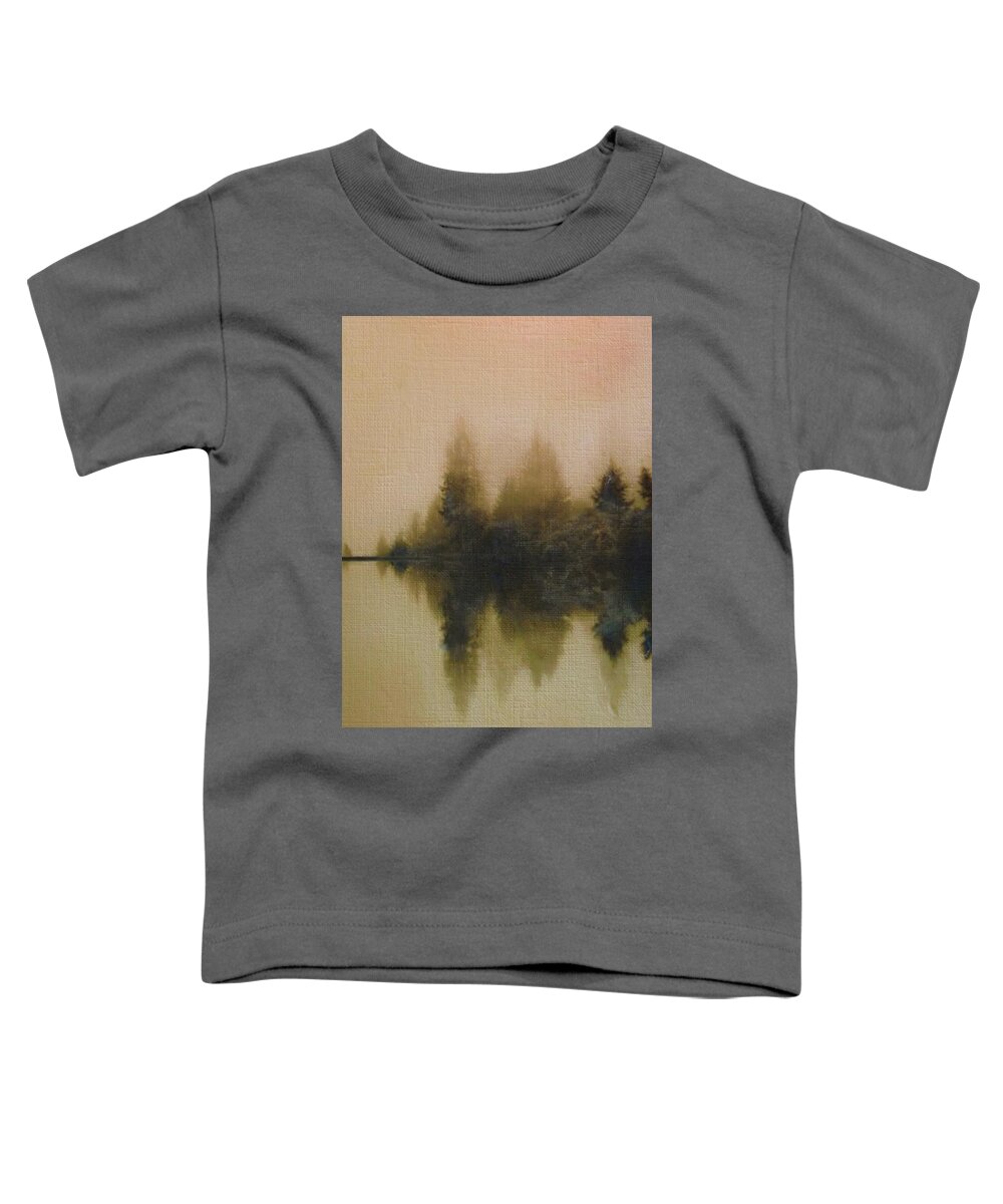 Quiet Toddler T-Shirt featuring the painting Still by Cara Frafjord