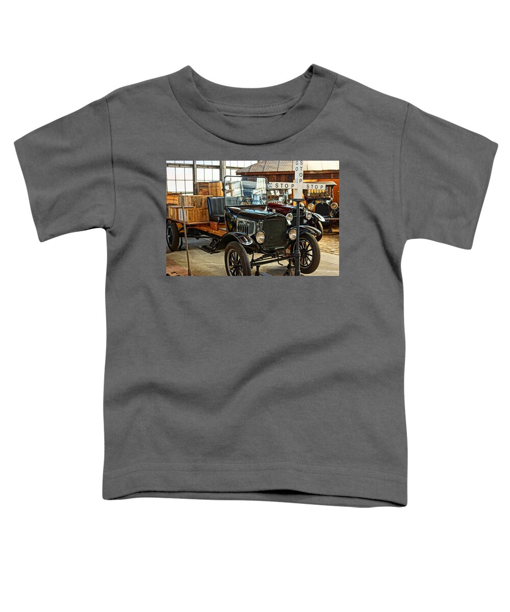  Toddler T-Shirt featuring the photograph Stop by Rodney Lee Williams