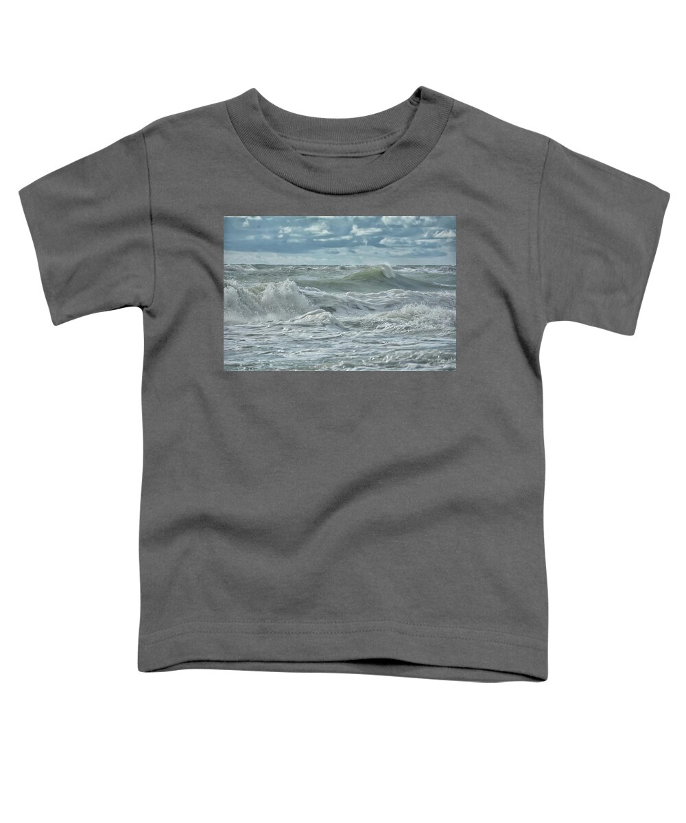 Storm Toddler T-Shirt featuring the photograph Storm Warning by Alison Belsan Horton