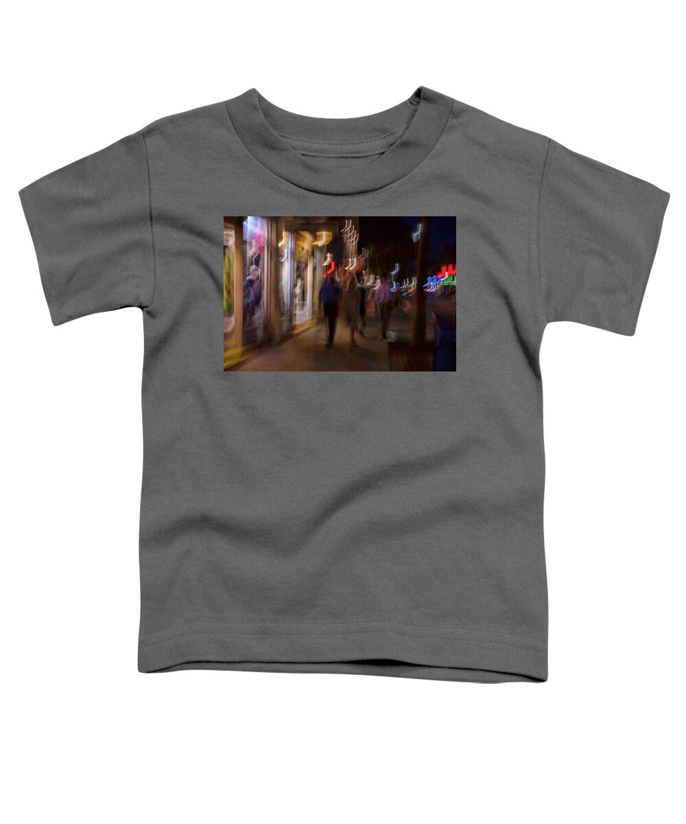 2017 Toddler T-Shirt featuring the photograph Strolling Duval by Louise Lindsay
