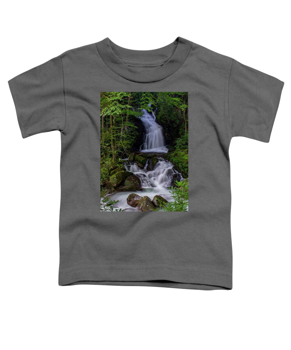 Waterfalls Toddler T-Shirt featuring the photograph Stunning Waterfalls by Robert J Wagner