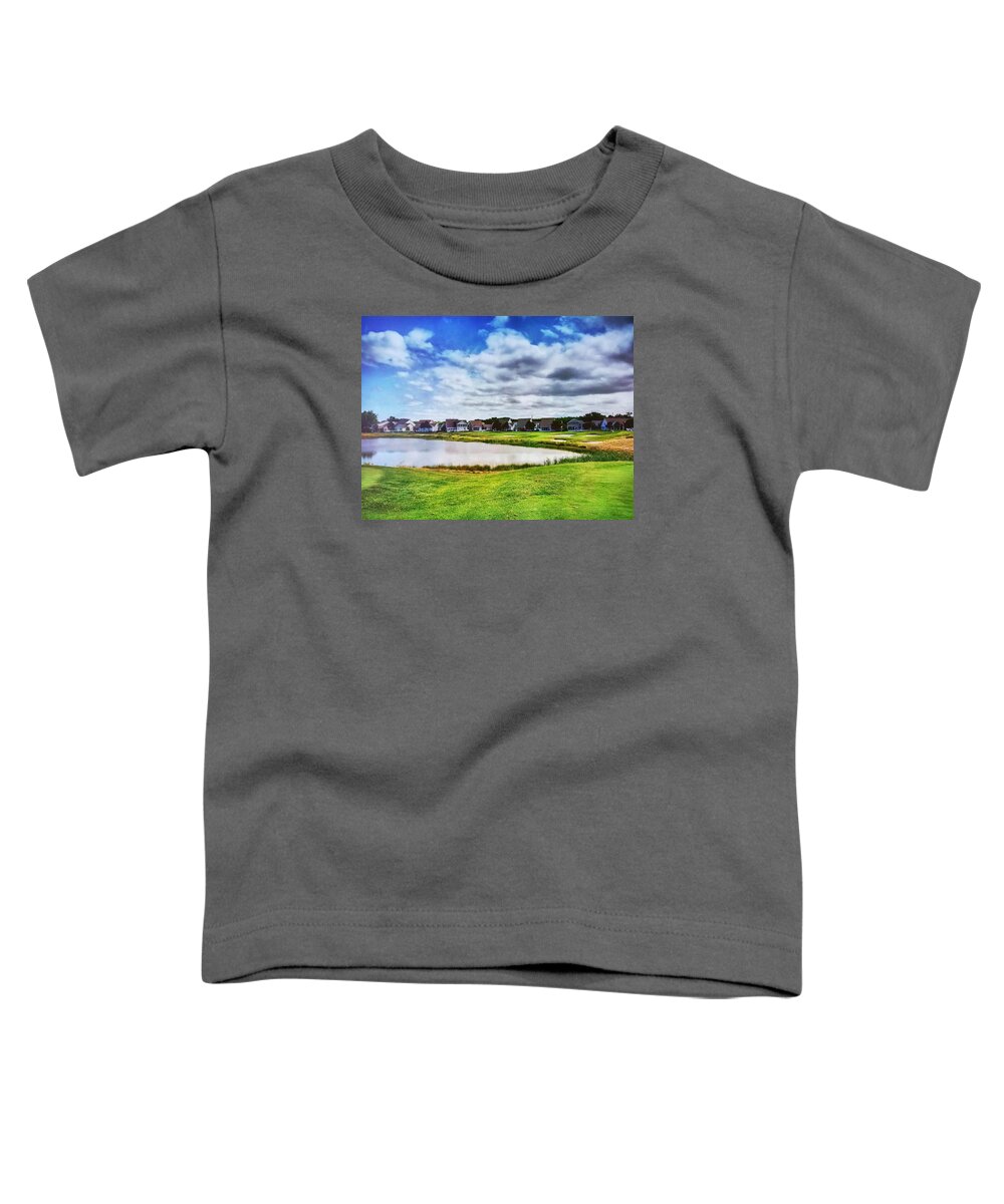Suburbs Toddler T-Shirt featuring the photograph Suburbia by Chris Montcalmo