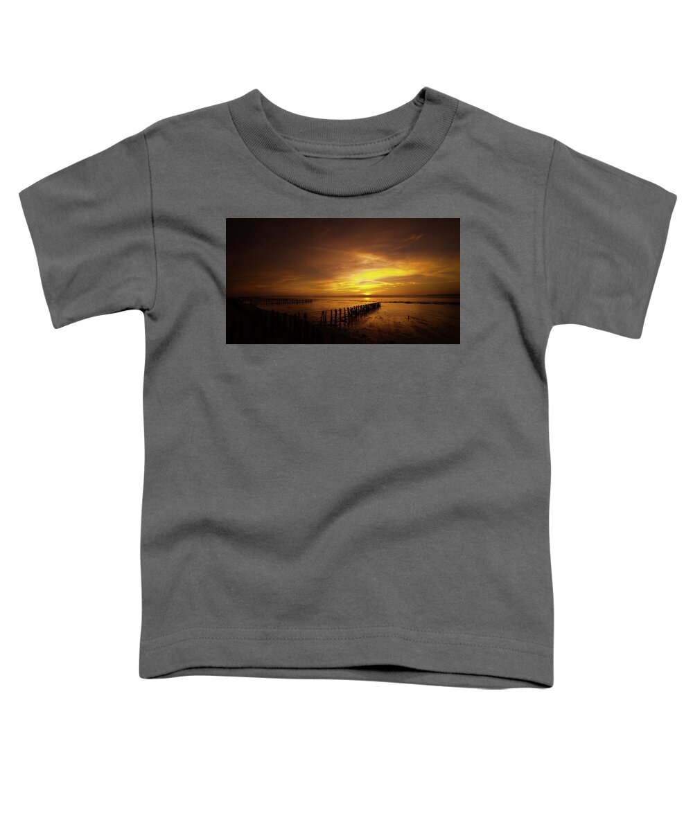 Bay Toddler T-Shirt featuring the photograph Suffolk Morning by Svetlana Sewell