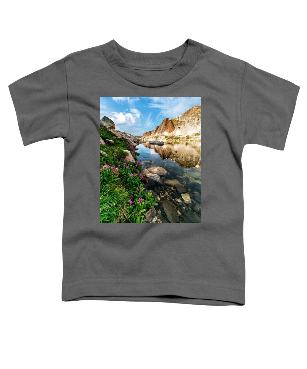 Summer Toddler T-Shirt featuring the photograph Summer Blooms by David Soldano