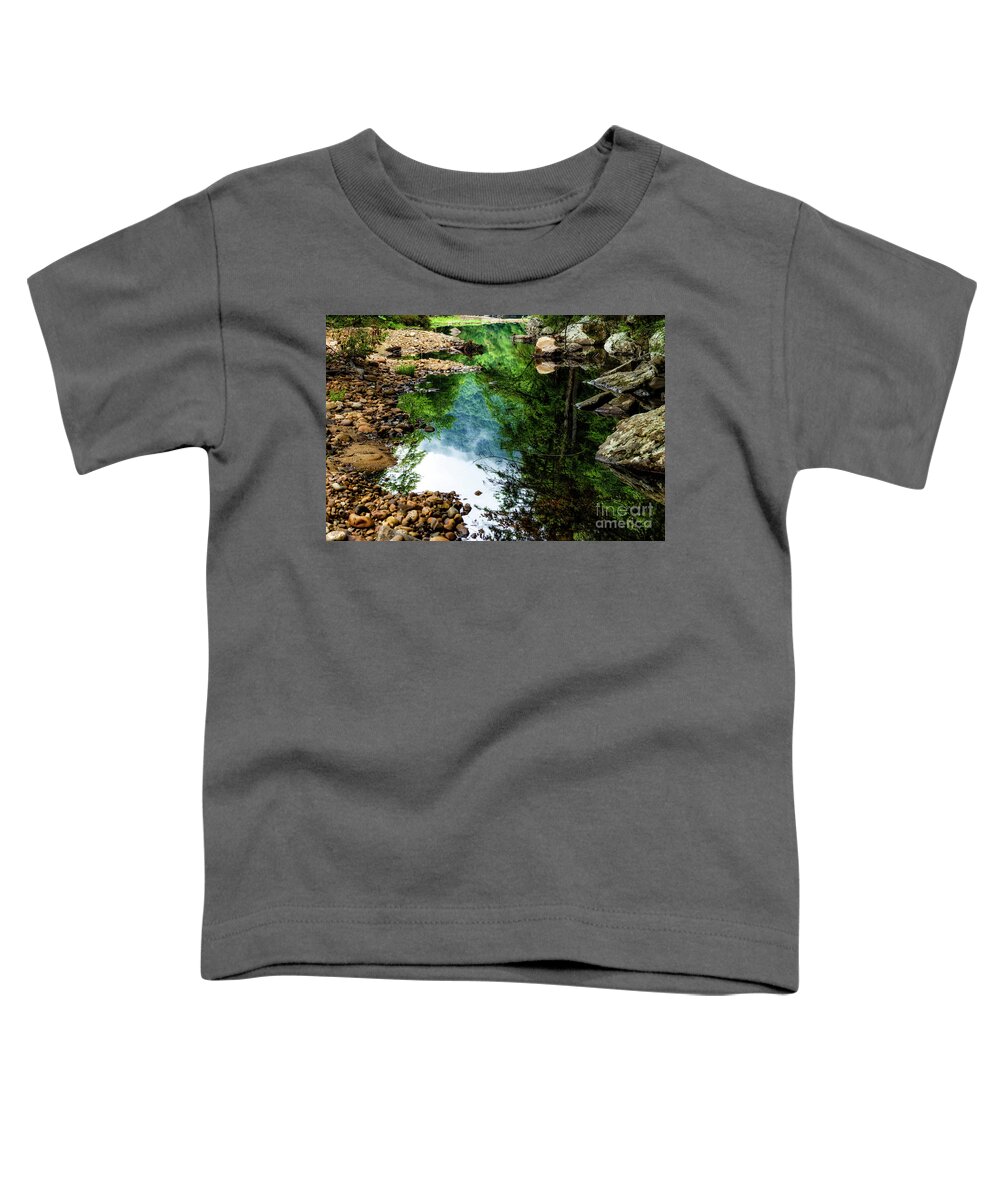 Williams River Toddler T-Shirt featuring the photograph Summer Reflection Williams River by Thomas R Fletcher