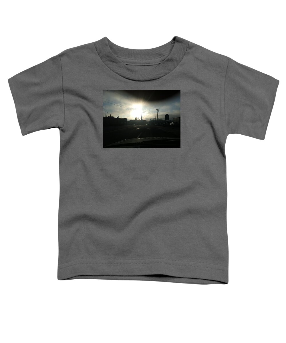 Sunrise Toddler T-Shirt featuring the photograph Sunlight by Natalie Claire Bradley