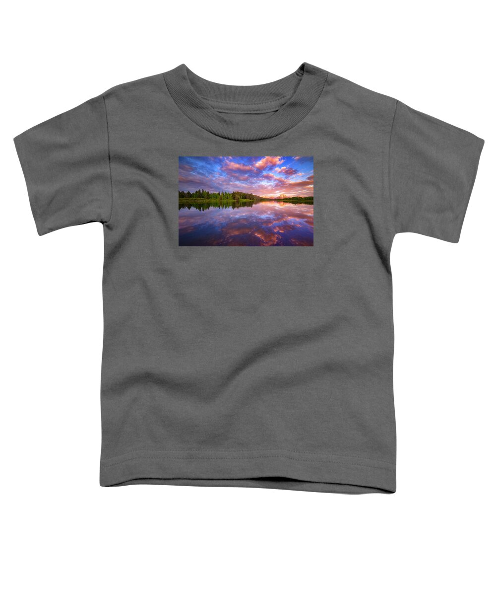 Clouds Toddler T-Shirt featuring the photograph Sunrise Kiss by Darren White