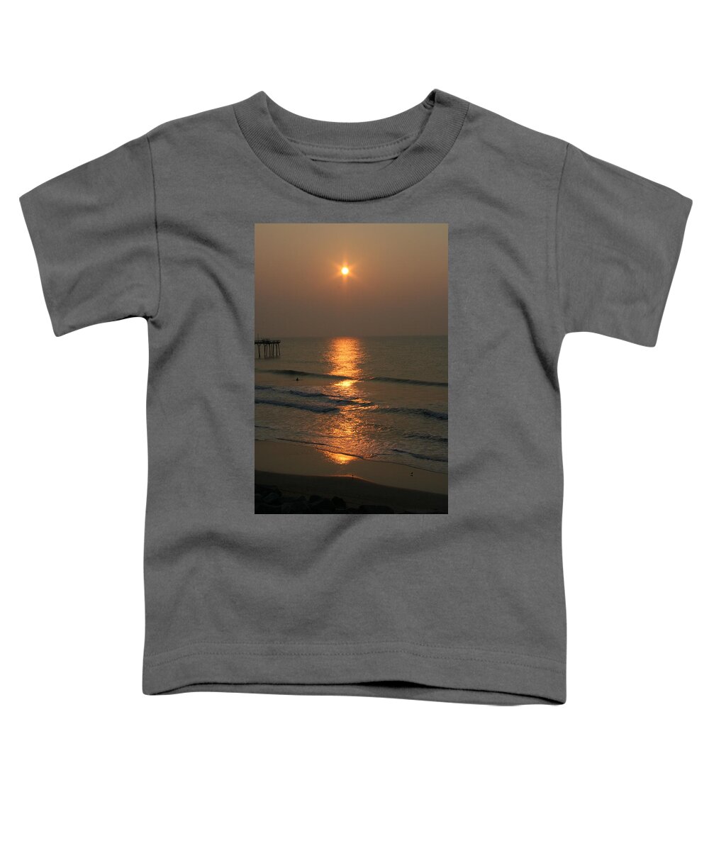 Sunset Toddler T-Shirt featuring the photograph Sunshine by Julie Lueders 