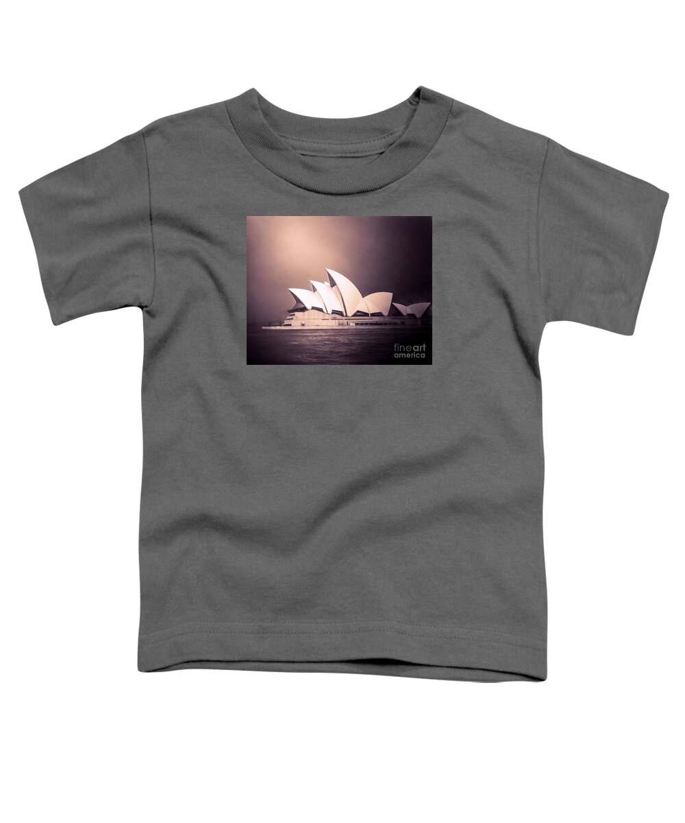 Australia Toddler T-Shirt featuring the photograph Sydney Opera by Perry Webster