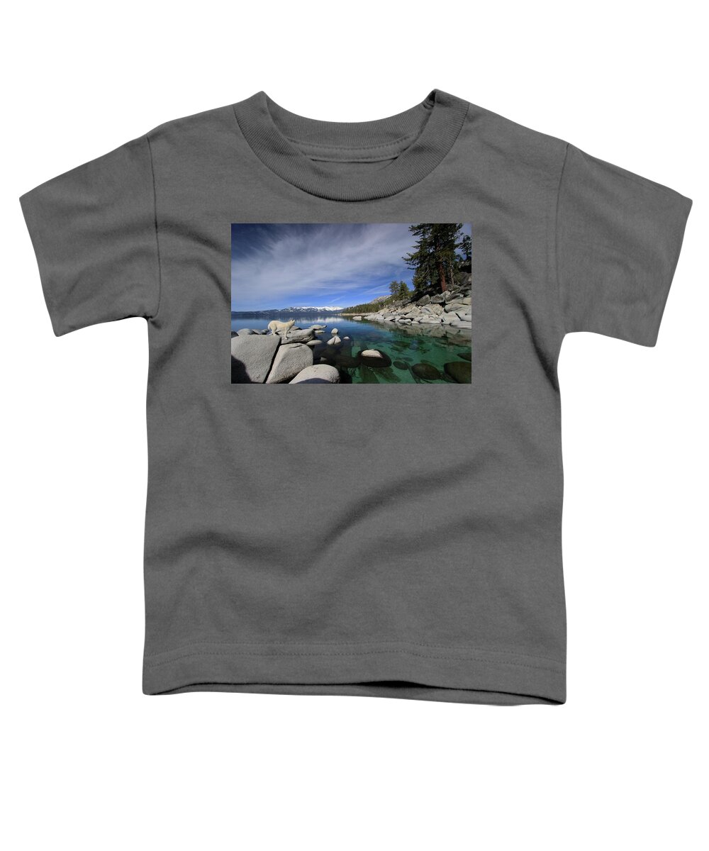 Lake Tahoe Toddler T-Shirt featuring the photograph Tahoe Wow by Sean Sarsfield