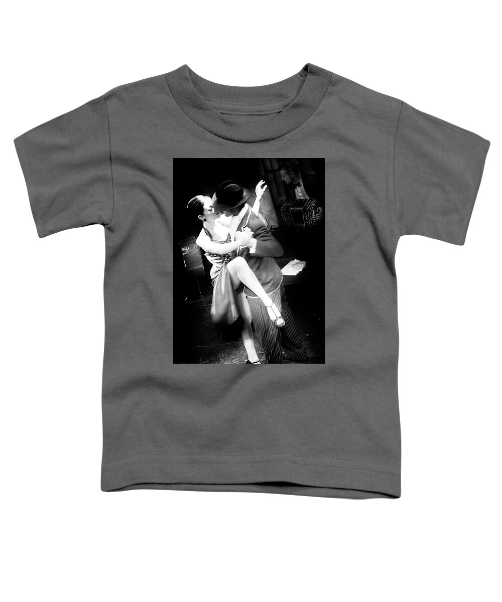 Dancers Toddler T-Shirt featuring the photograph Tango Couple #2 by David Chasey