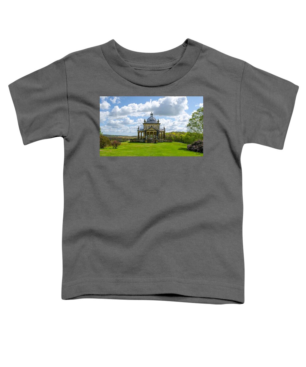 Temple Toddler T-Shirt featuring the photograph Temple Of The Four Winds by Shanna Hyatt