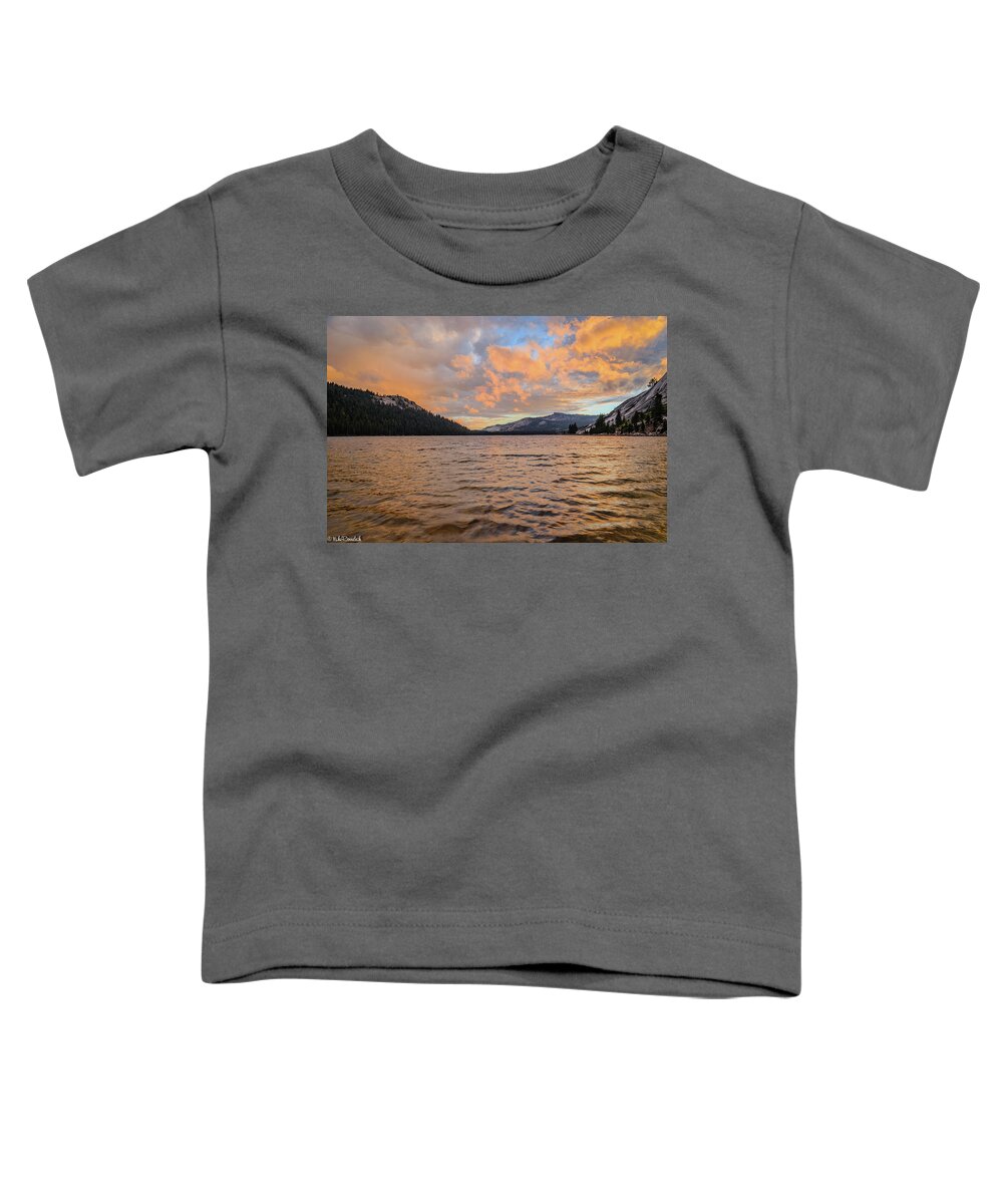 Tenaya Lake Toddler T-Shirt featuring the photograph Tenaya Lake by Mike Ronnebeck
