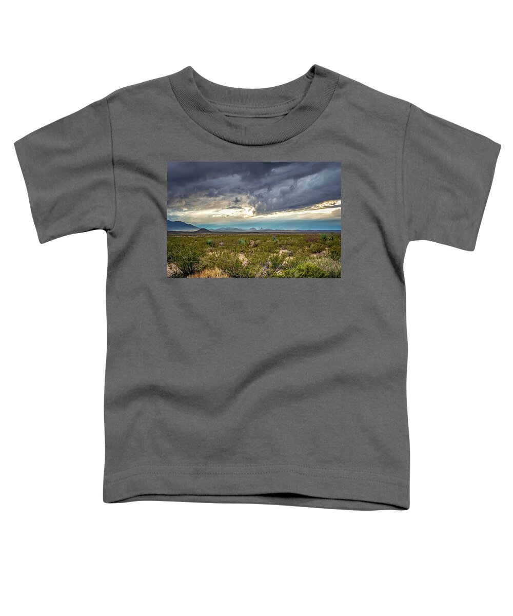 Texas Toddler T-Shirt featuring the photograph Texas Desert by Will Wagner