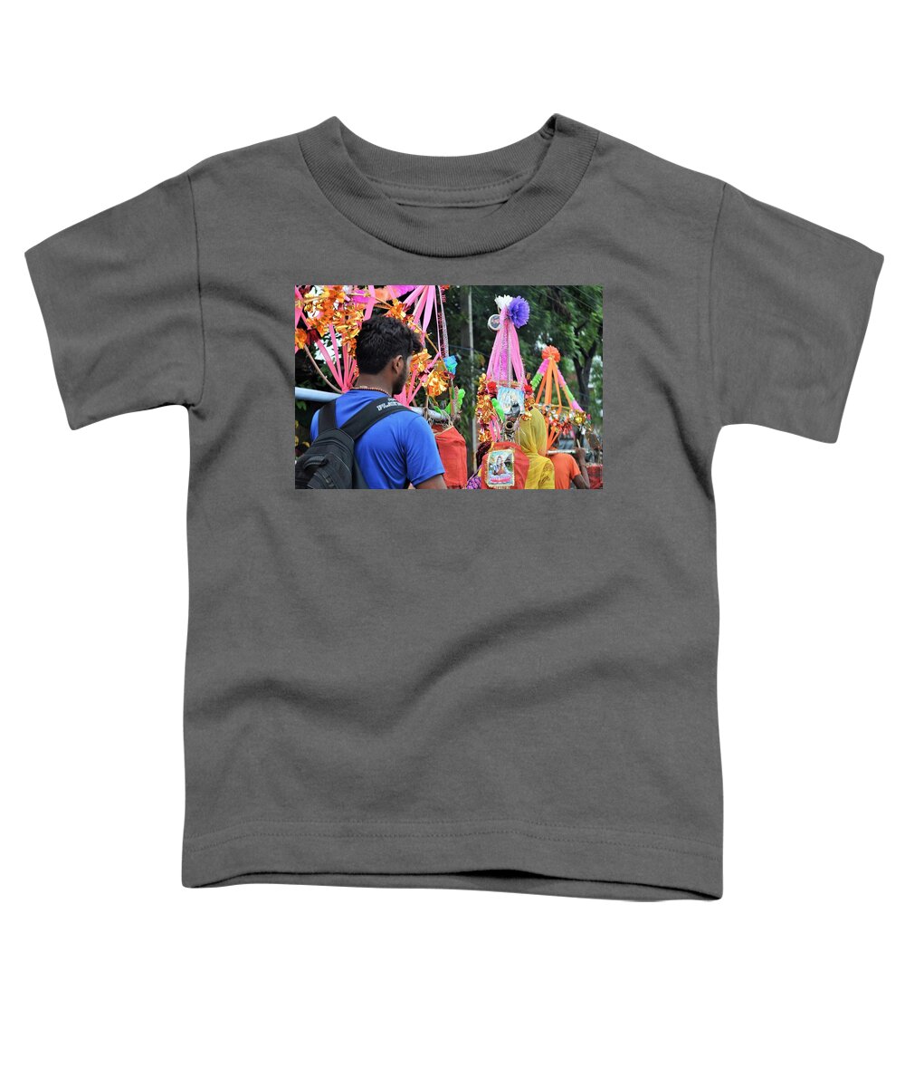 People Toddler T-Shirt featuring the photograph The Two Hundred Mile Marathon by Kim Bemis