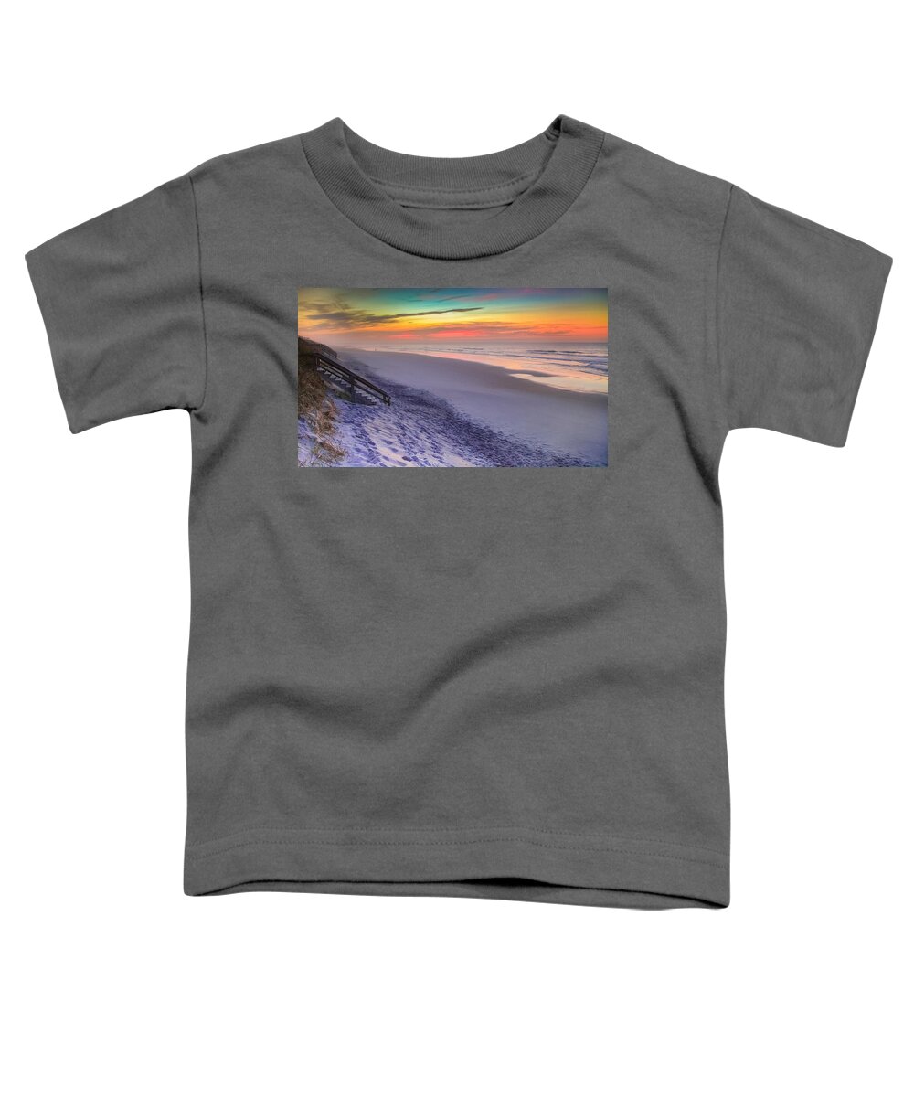 Topsail Island Toddler T-Shirt featuring the photograph THE BEAUTY of TOPSAIL ISLAND by Karen Wiles