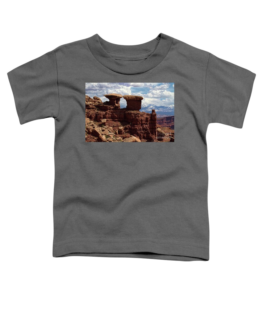 Canyonlands National Park Landscape Toddler T-Shirt featuring the photograph The Council by Jim Garrison
