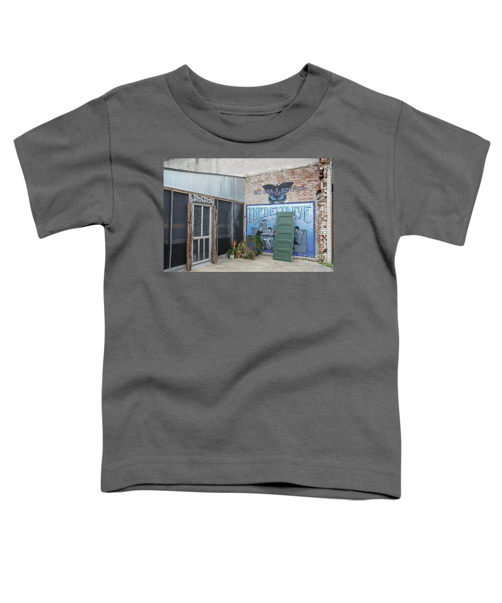 Mississippi Toddler T-Shirt featuring the photograph The Delta Eye by Jim Goodman