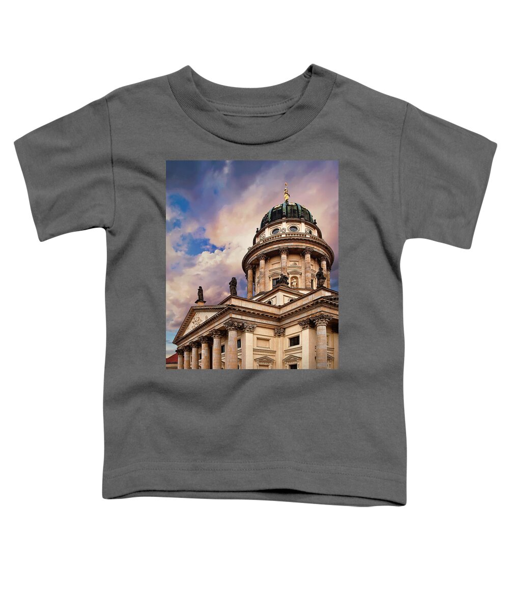 Endre Toddler T-Shirt featuring the photograph The French Church 4 by Endre Balogh