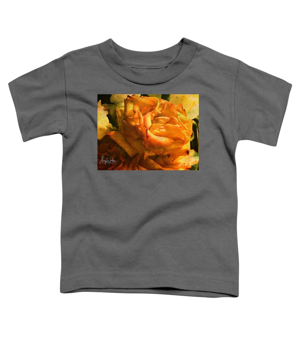 Photograph Toddler T-Shirt featuring the photograph The Last Rose by MaryLee Parker
