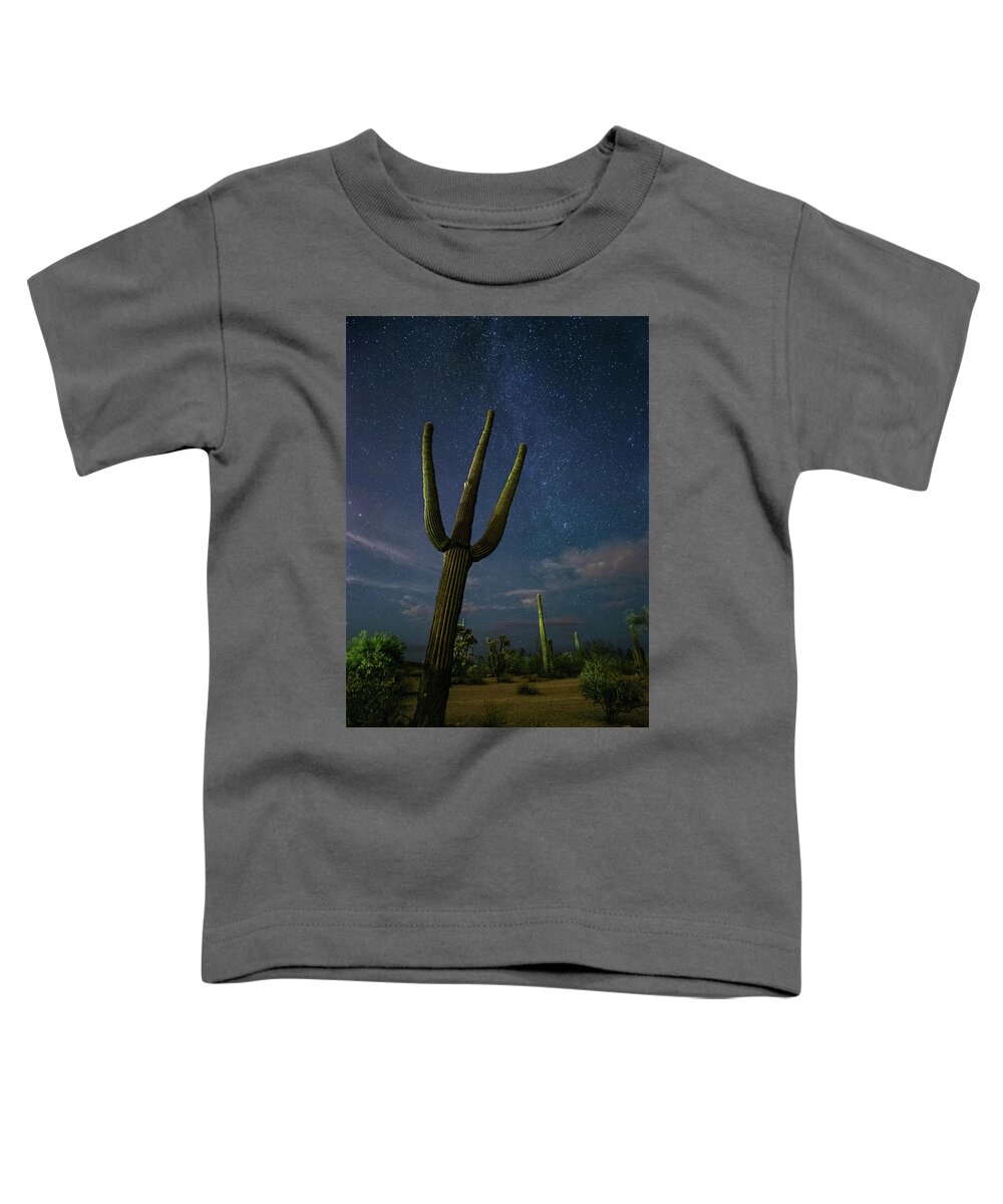 Cactus Toddler T-Shirt featuring the photograph The Magnificent by Tassanee Angiolillo
