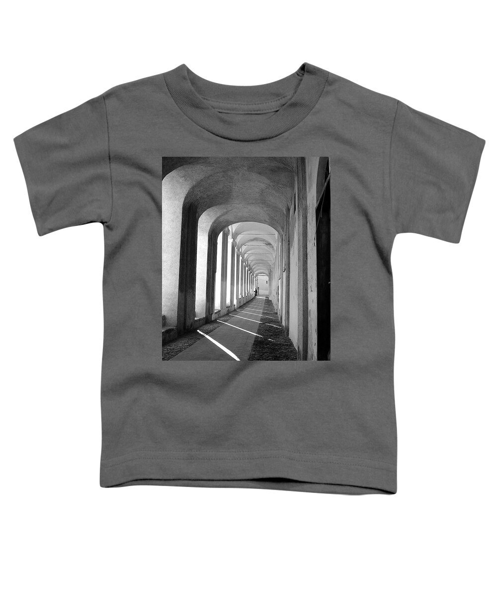Divinity Toddler T-Shirt featuring the photograph The Monastery Within by Lynda Lehmann