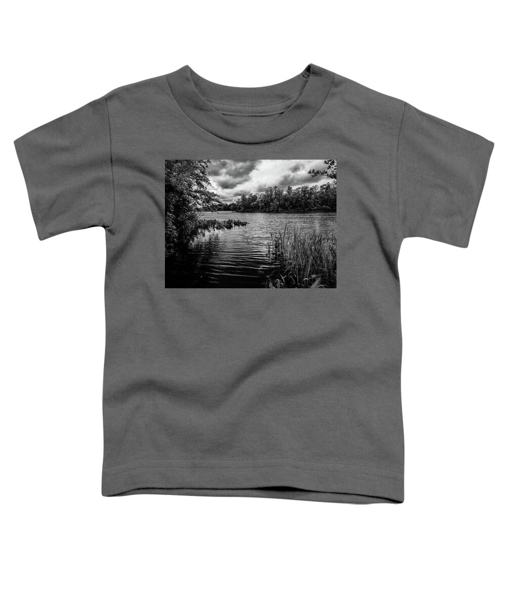 Landscape Toddler T-Shirt featuring the photograph The Rancocas River Landscape by Louis Dallara