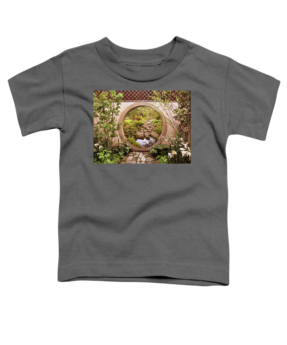 Garden Toddler T-Shirt featuring the photograph The Secret Garden by Jessica Jenney