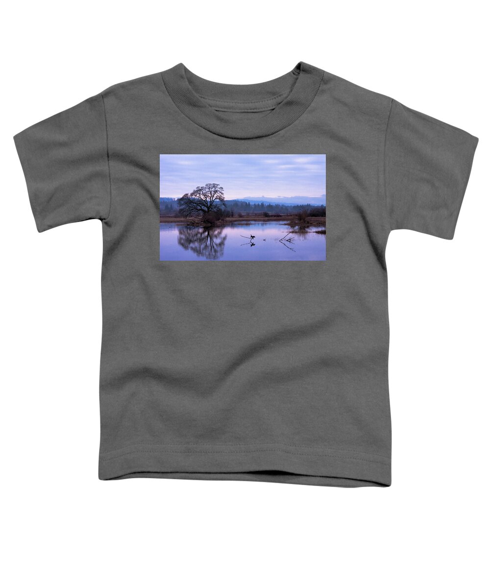 Birds Toddler T-Shirt featuring the photograph The Spread by Steven Clark