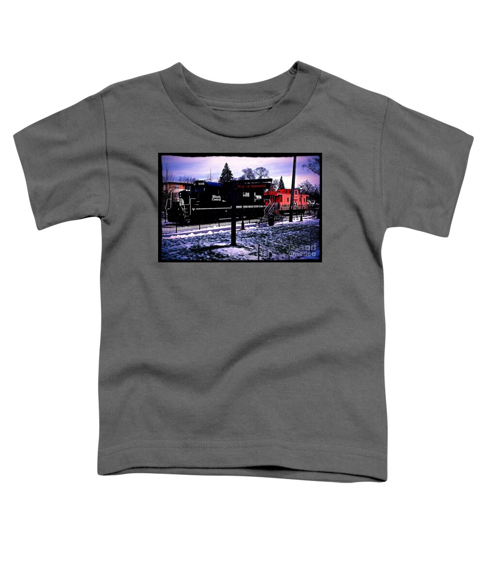 Rail Park Toddler T-Shirt featuring the photograph This is Homewood by Frank J Casella