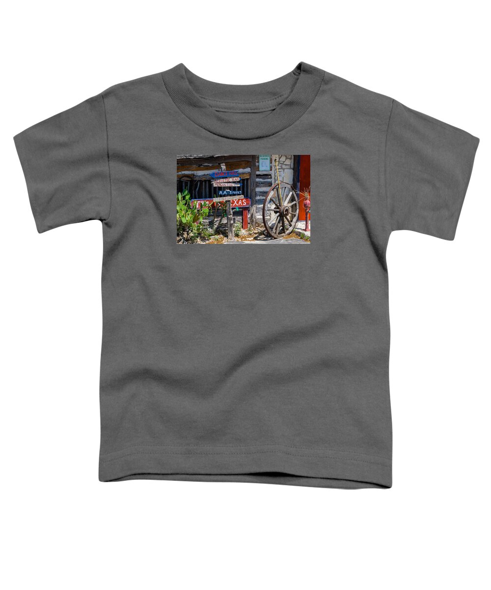 Boerne Toddler T-Shirt featuring the photograph This is Texas by Ed Gleichman