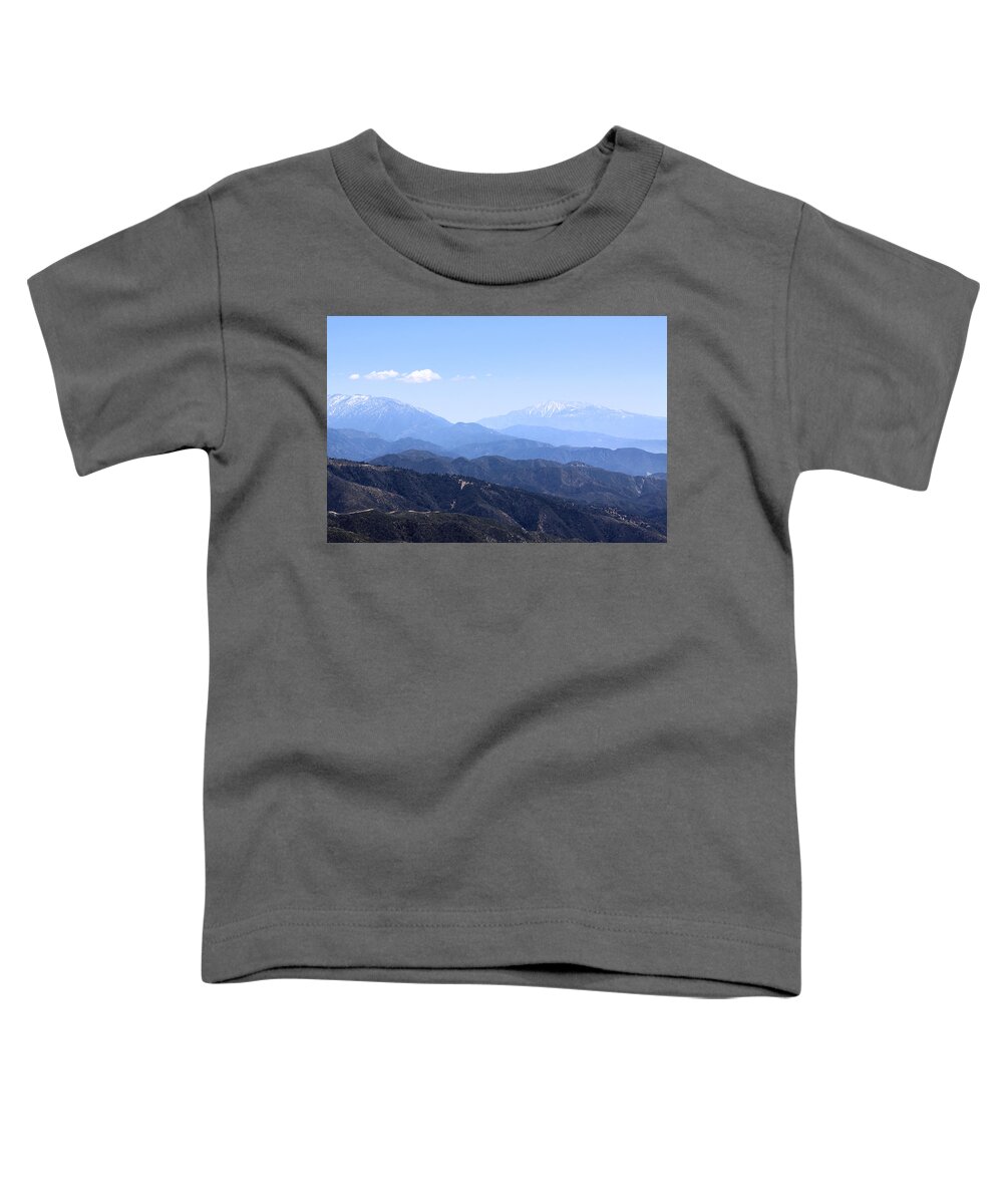 Through The San Bernardino Mountains Toddler T-Shirt featuring the photograph Through the San Bernardino Mountains by Viktor Savchenko