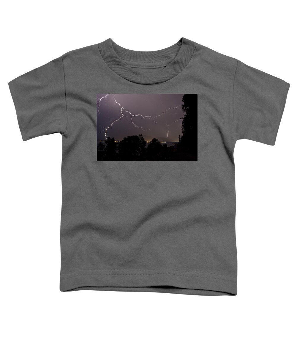 Thunderstorm Toddler T-Shirt featuring the photograph Thunderstorm II by Albert Seger
