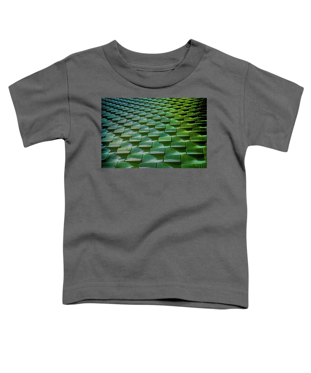 Tile Toddler T-Shirt featuring the photograph Tile by Richard Goldman