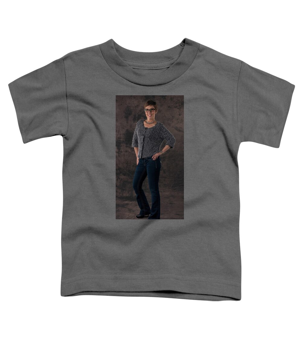 Tina Richard Toddler T-Shirt featuring the photograph Tina Always Ready by Gregory Daley MPSA