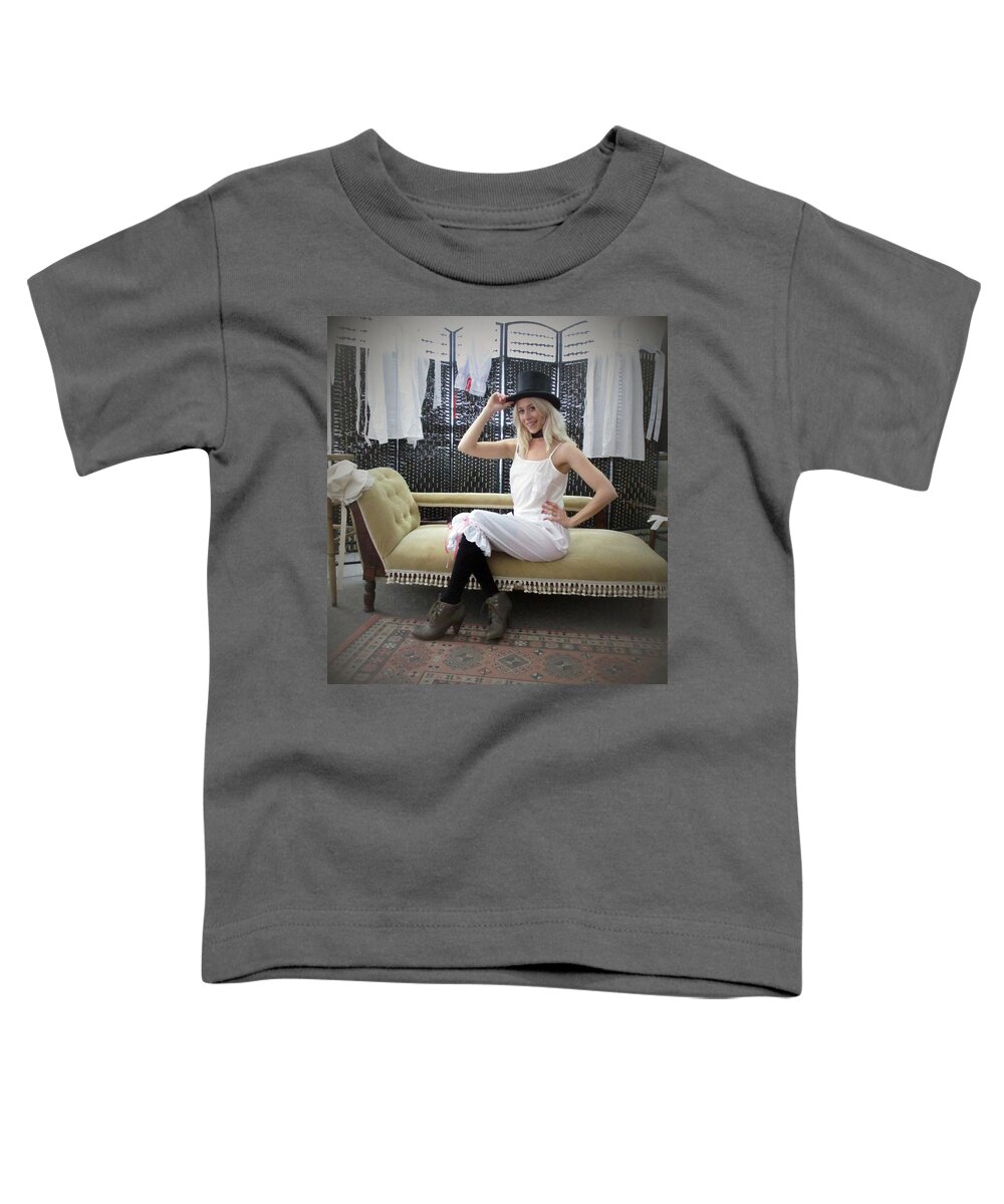 Top Hat Toddler T-Shirt featuring the photograph Top hat by Asa Jones