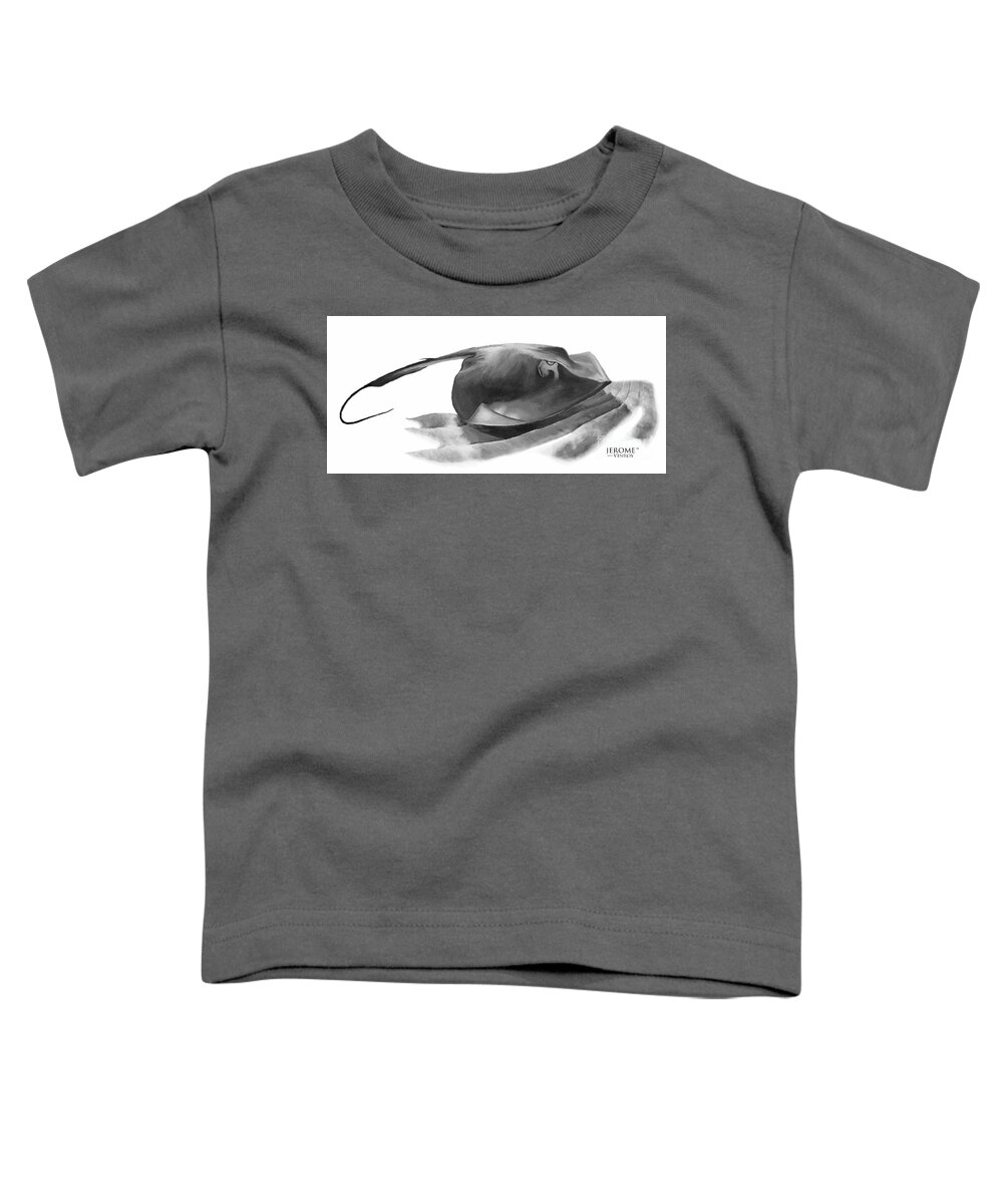 Stingray Toddler T-Shirt featuring the painting Tres Amigos 3 by Jerome Wilson