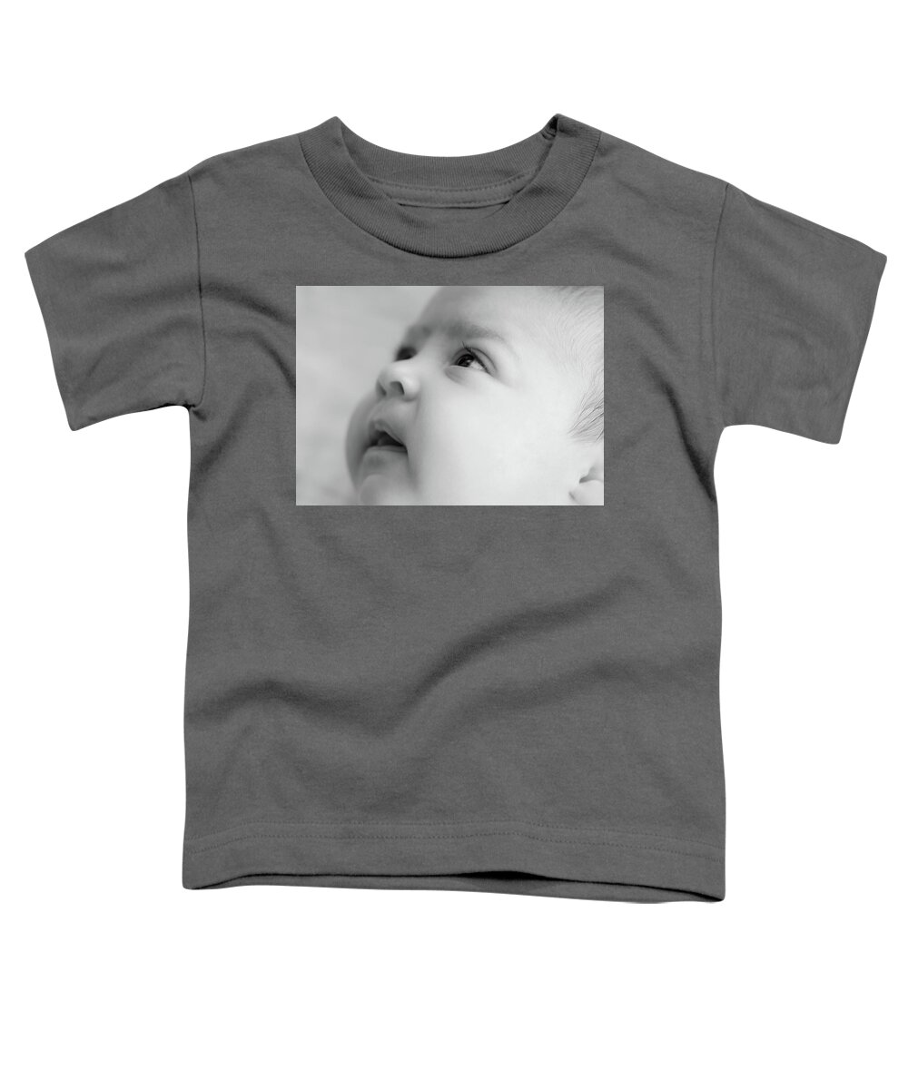 Portrait Toddler T-Shirt featuring the photograph Trust of a Child by Joni Eskridge
