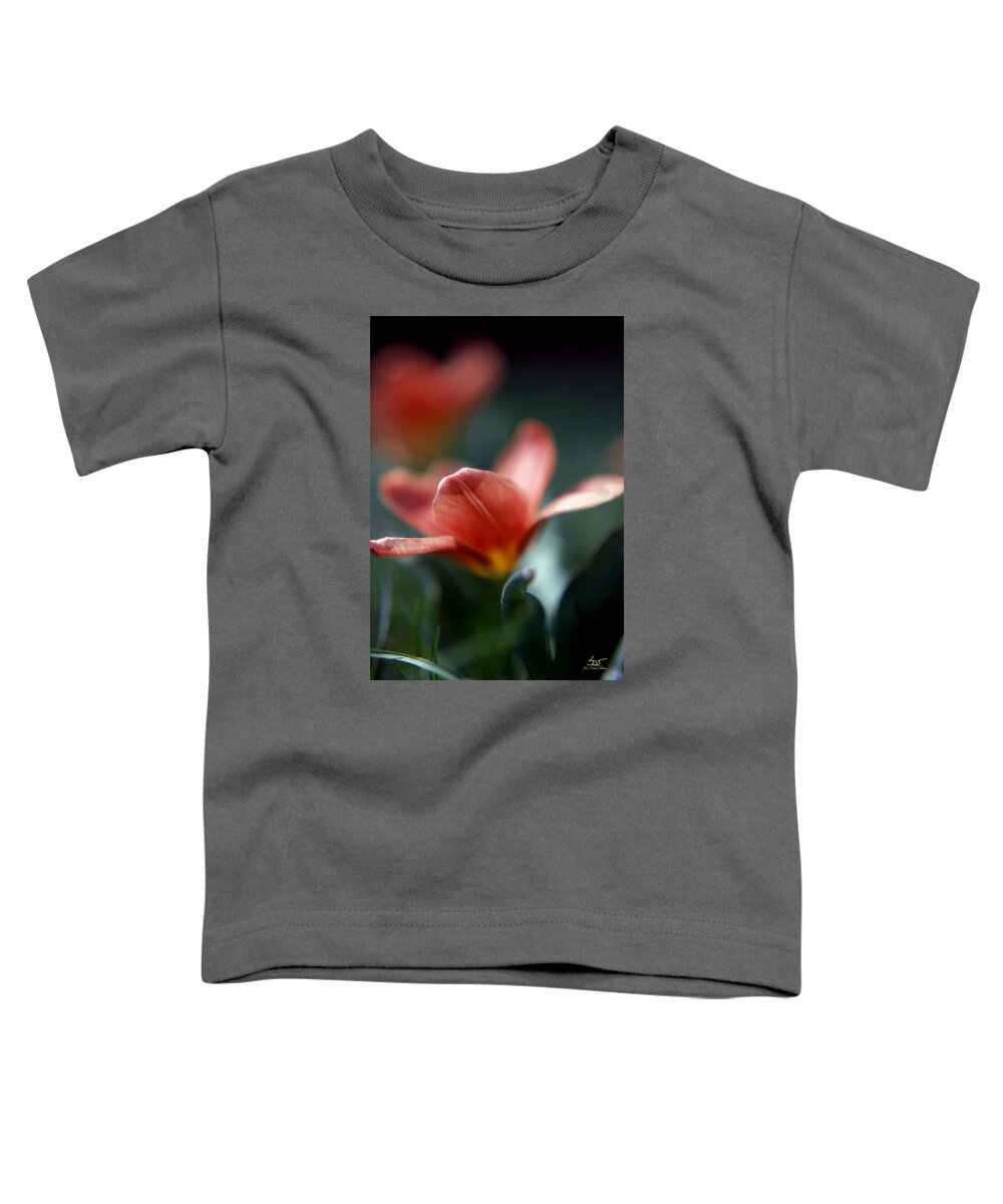 Flowers Toddler T-Shirt featuring the photograph Tulip by Sam Davis Johnson