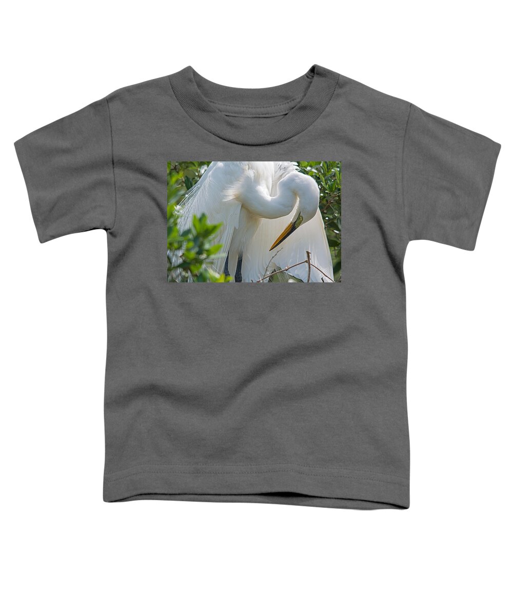 Wildlife Toddler T-Shirt featuring the photograph Ultimate Grace by Kenneth Albin