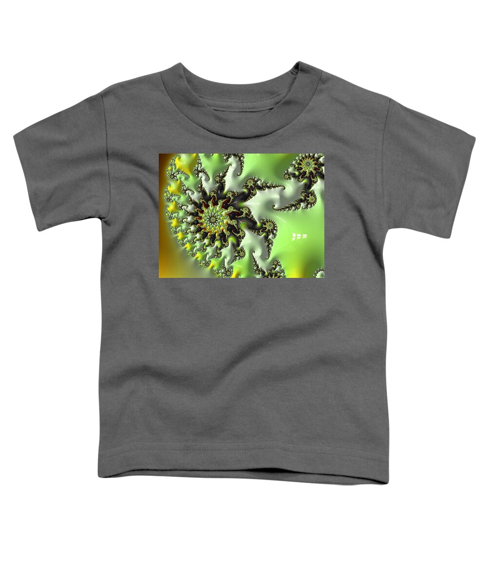 Abstract Toddler T-Shirt featuring the photograph Underwater World - Series Number two by Barbara Zahno