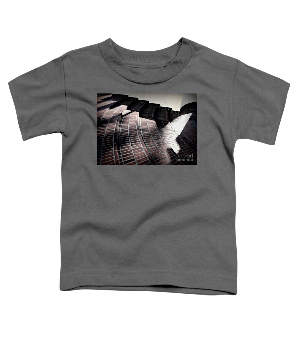 Steps Toddler T-Shirt featuring the photograph Union Steps by Jenny Revitz Soper