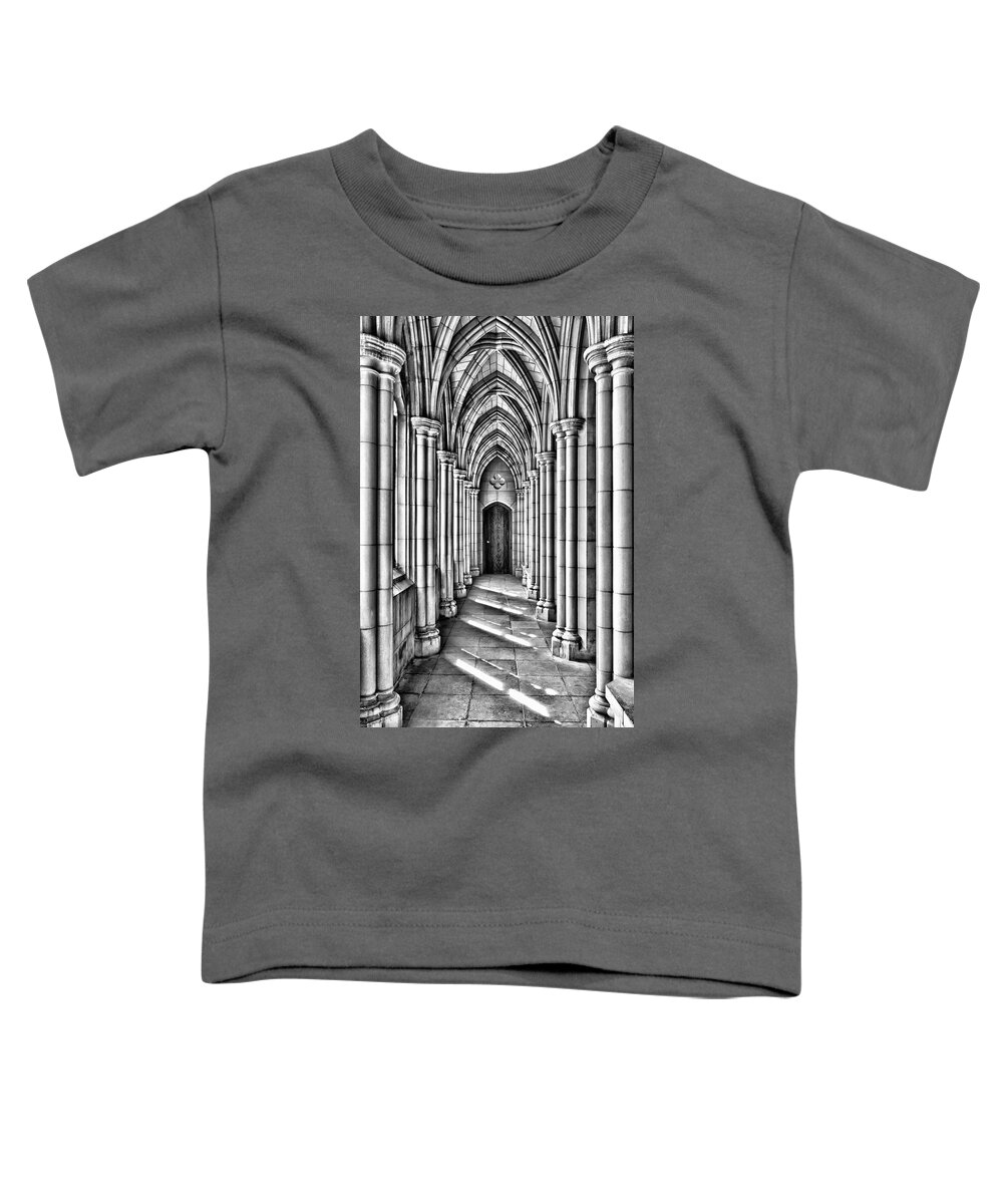 D.c. Toddler T-Shirt featuring the photograph Vaulted Passageway by Janet Fikar