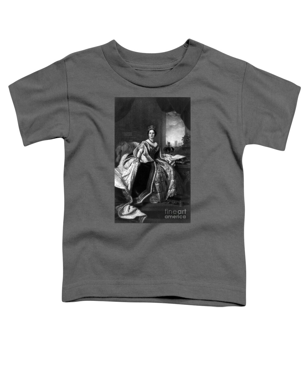 Government Toddler T-Shirt featuring the photograph Victoria, Queen Of England by Science Source