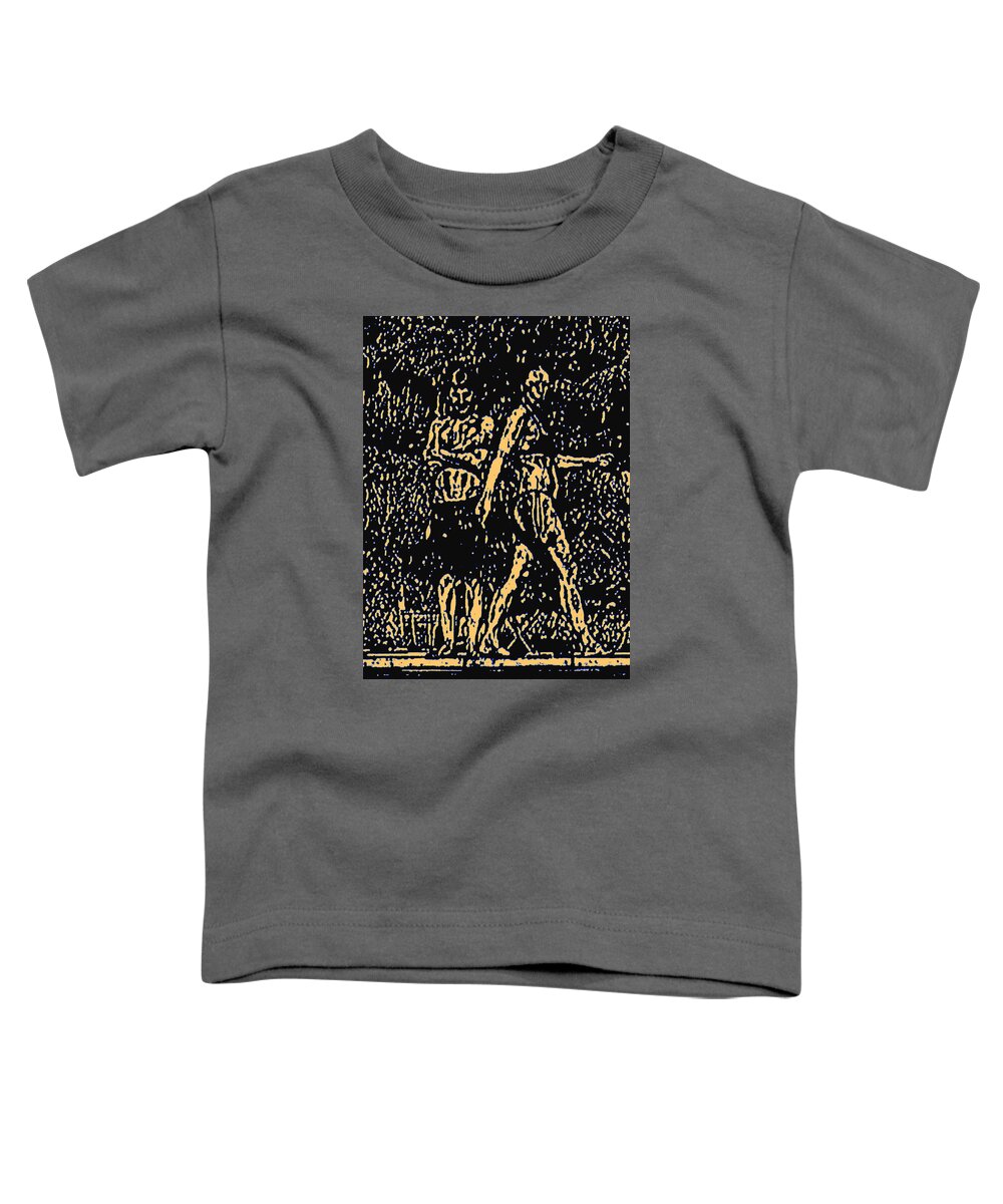  Toddler T-Shirt featuring the painting Video Still 6 by Steve Fields