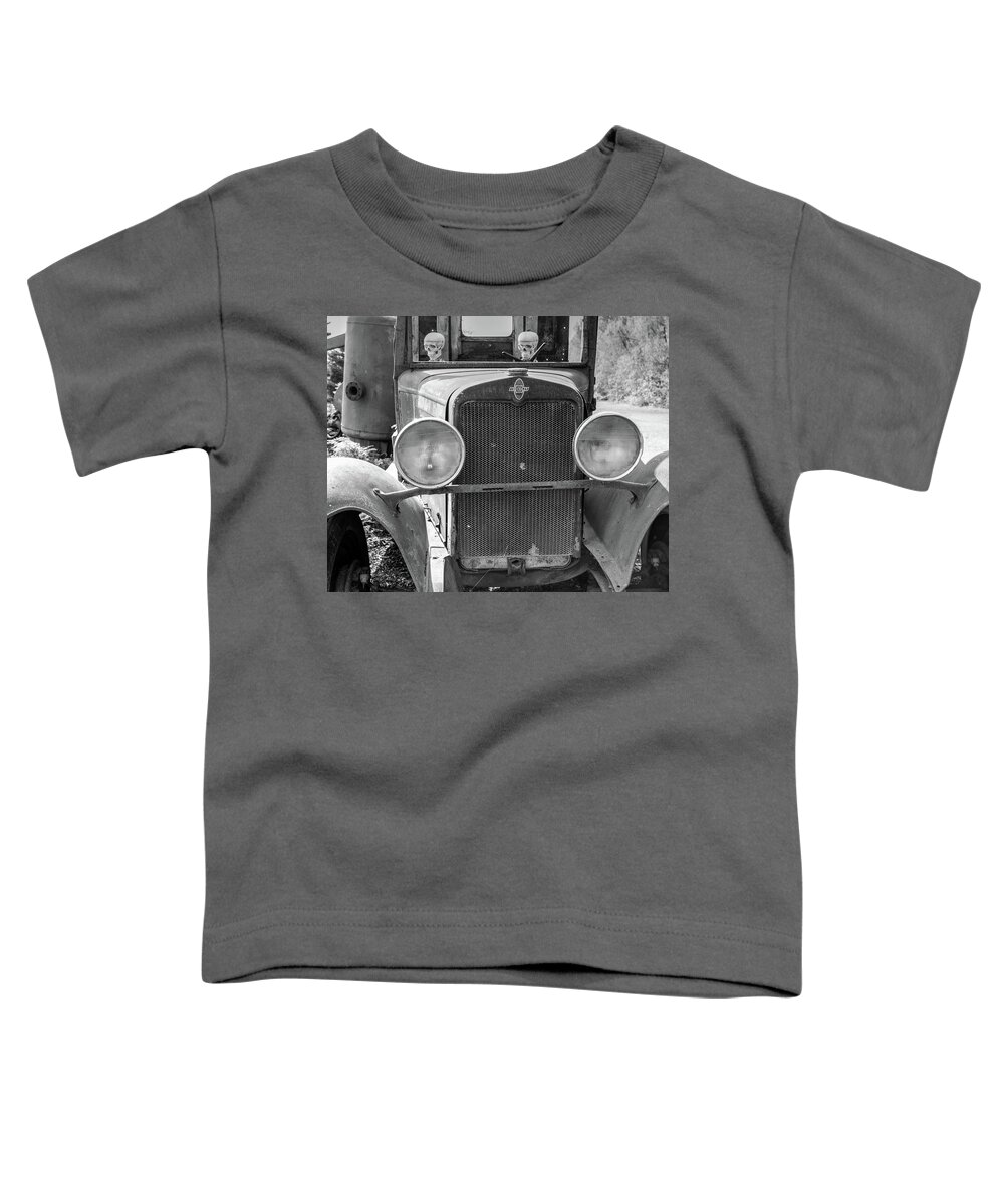 Farm Toddler T-Shirt featuring the photograph Vintage Chevrolet by Nick Mares