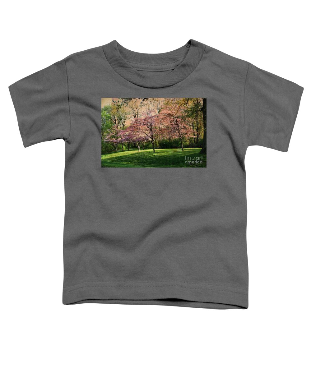 Dogwood Tree Toddler T-Shirt featuring the photograph Vintage Dogwood Spring by Luther Fine Art