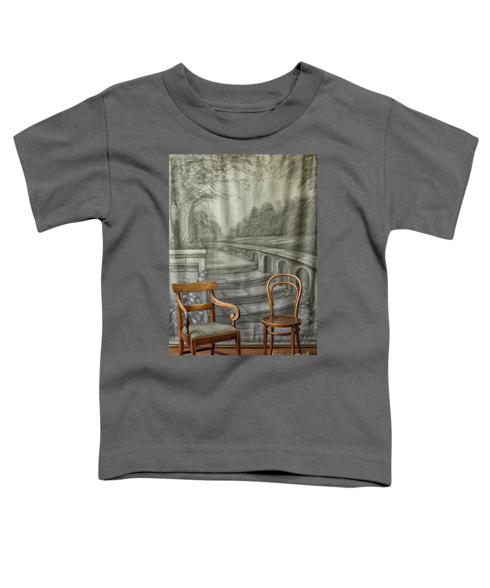 Vintage Toddler T-Shirt featuring the photograph Vintage photo studio by Patricia Hofmeester