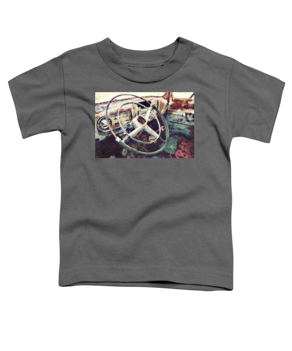 Truck Toddler T-Shirt featuring the photograph Vintage Pickup Truck by Phil Perkins